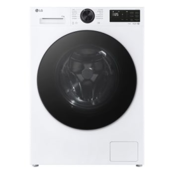 Tämän LG-pesukoneen kapasiteetti on suuri, 11 kg, joten voit pestä paljon vaatteita samaan aikaan, TurboWash360™ ja Steam™