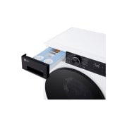 LG 9 kg Pyykinpesukone (Valkoinen) | Energialuokka A, Auto Dose, TurboWash™360, AI DD™, Smart Diagnosis™ Wi-Fi-yhteydellä, LG 9 kg Pyykinpesukone (Valkoinen) | Energialuokka A, Auto Dose, TurboWash™360, AI DD™, Smart Diagnosis™ Wi-Fi-yhteydellä, F4X5509TKB, thumbnail 5