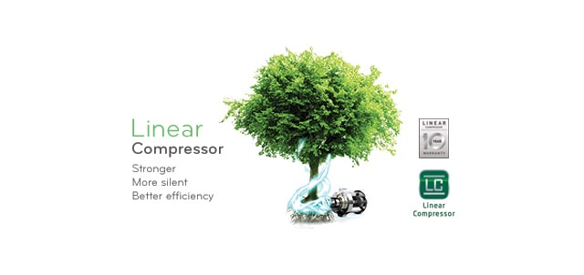 Linear Compressor 10 vuoden takuulla