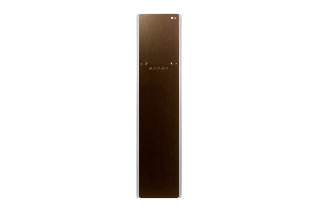 LG Styler – Tumman ruskea höyrykaappi, jossa myös wifi-yhteys, S3RF
