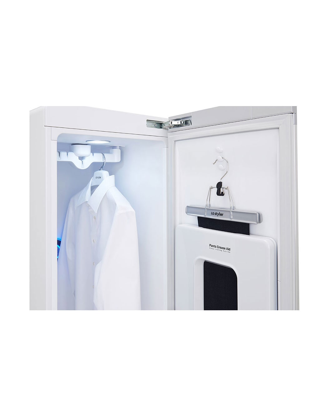 LG 5.2kg LG Styler valkoisella ovella, TrueSteam® ja Wi-Fi, S3WF, thumbnail 5