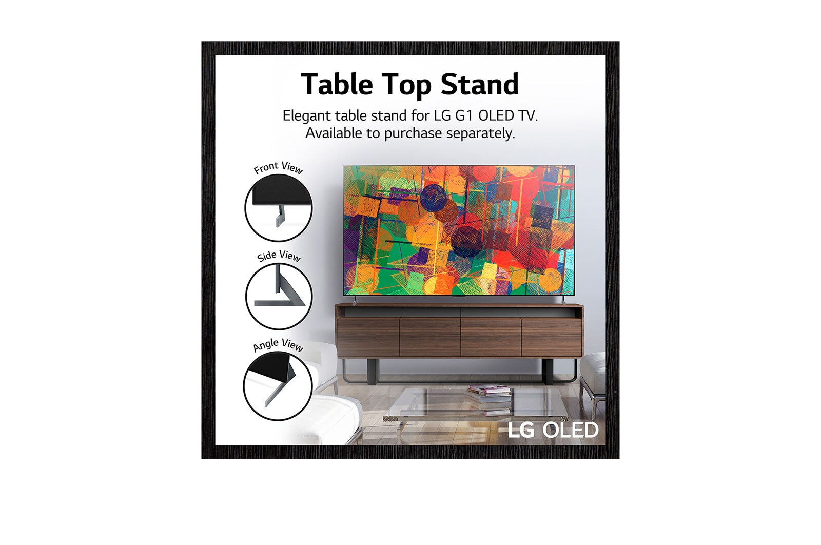 LG G1 77 inch OLED TV Stand LG Suomi