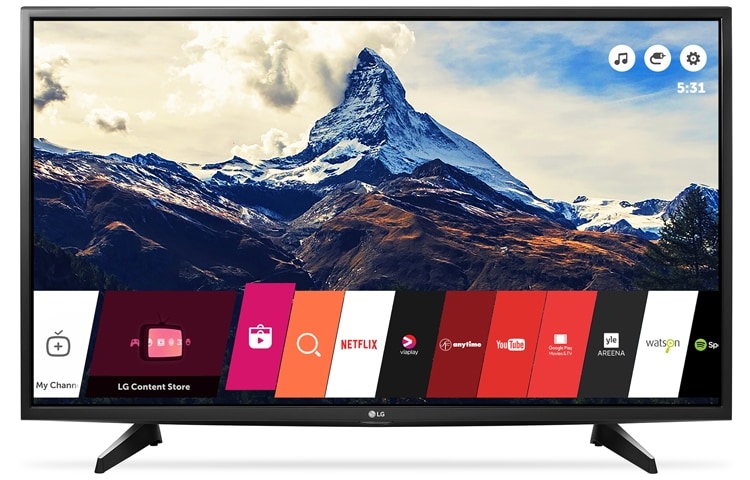 LG ULTRA HD TV 43'', 43UH610V, thumbnail 4
