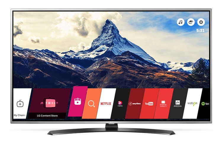 LG 43UH668V ULTRA HD Televisiot, 43UH668V, thumbnail 4