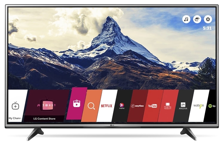 LG UHD TV 55'', 55UH615V, thumbnail 4