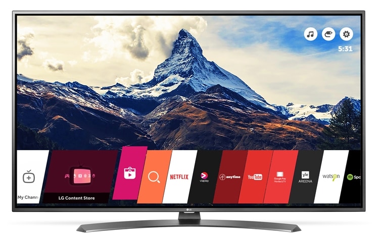 LG ULTRA HD TV 55'', 55UH661V, thumbnail 4