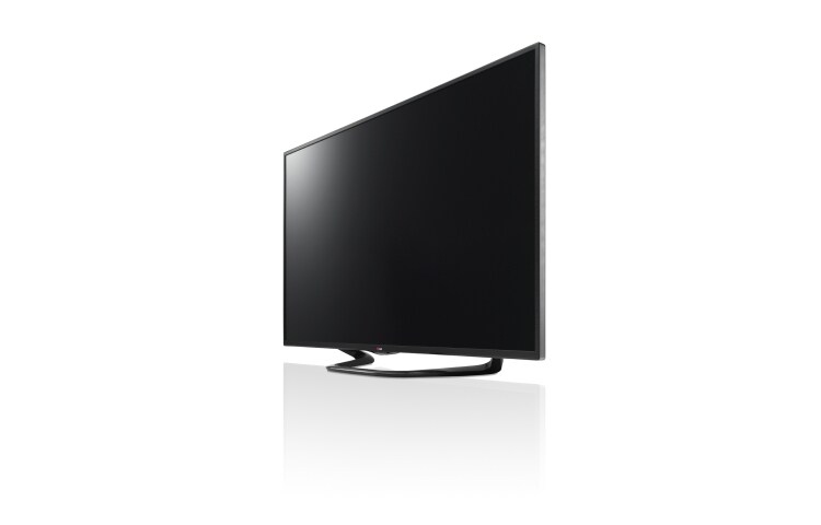 LG Metallinvärinen 60 tuuman SMART TV, jossa on Cinema Screen -muotoilu valkoisin yksityiskohdin sekä Magic Remote, 0,9 GHz:n kaksiytiminen prosessori ja 1,25 Gt RAM-muistia. Cinema3D, Wi-Fi ja DLNA. , 60LA740V, thumbnail 4