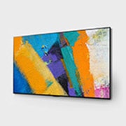 LG 55'' Gallery OLED GX 4K TV sisäänrakennetulla seinäkiinnikkeellä, 30 degree side view with infill image, OLED55GX6LA, thumbnail 2