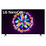 LG  4K NanoCell TV, kuva edestä ja täytekuva, 65NANO906NA, thumbnail 2