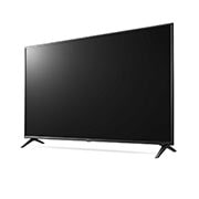 LG UN71 65 inch 4K Smart UHD TV, 30 degree side view, 65UN71006LB, thumbnail 3
