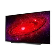 LG 77'' LG OLED 4K TV - CX, 30 degree side view with infill image, OLED77CX6LA, thumbnail 3