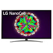LG 4K NanoCell TV, etupuoli täytekuvalla, 49NANO816NA, thumbnail 2