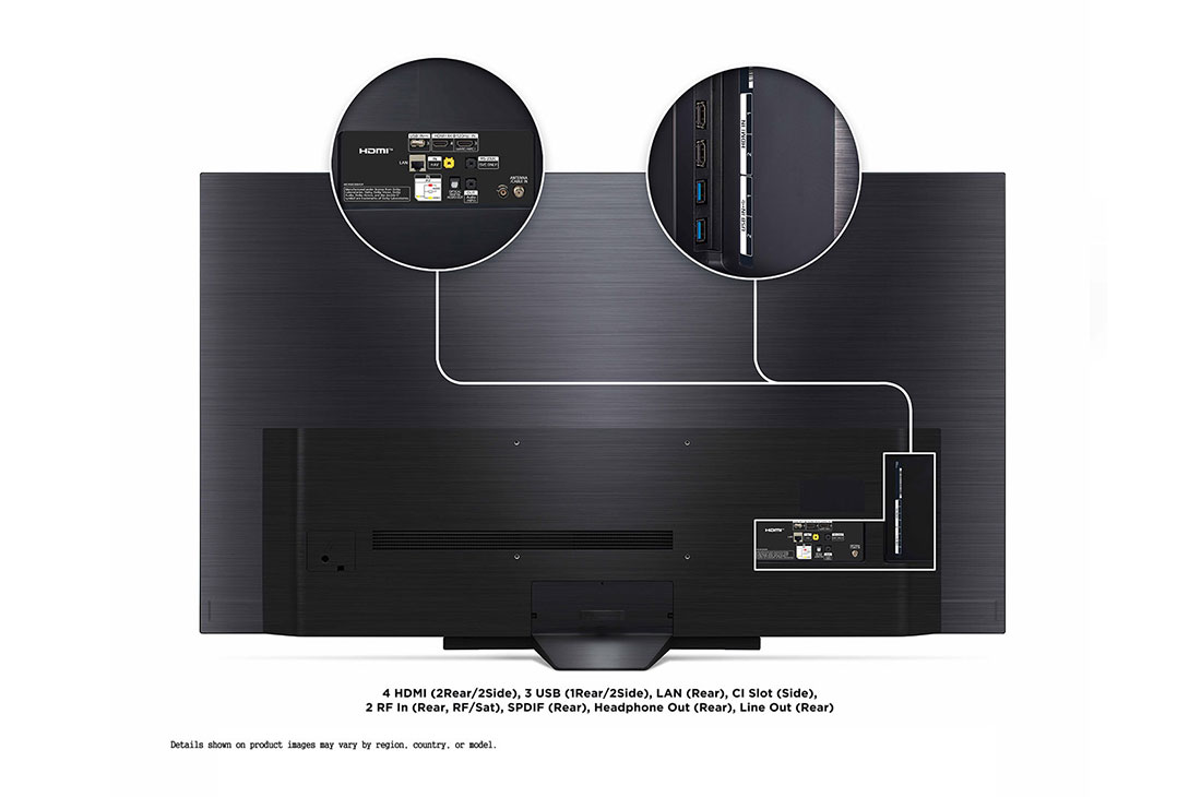 LG BX 55 tuuman 4K Smart OLED TV, Close-up of upper edge, OLED55BX6LB, thumbnail 9