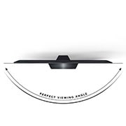 LG BX 55 tuuman 4K Smart OLED TV, Aerial view with infill image, OLED55BX6LB, thumbnail 8