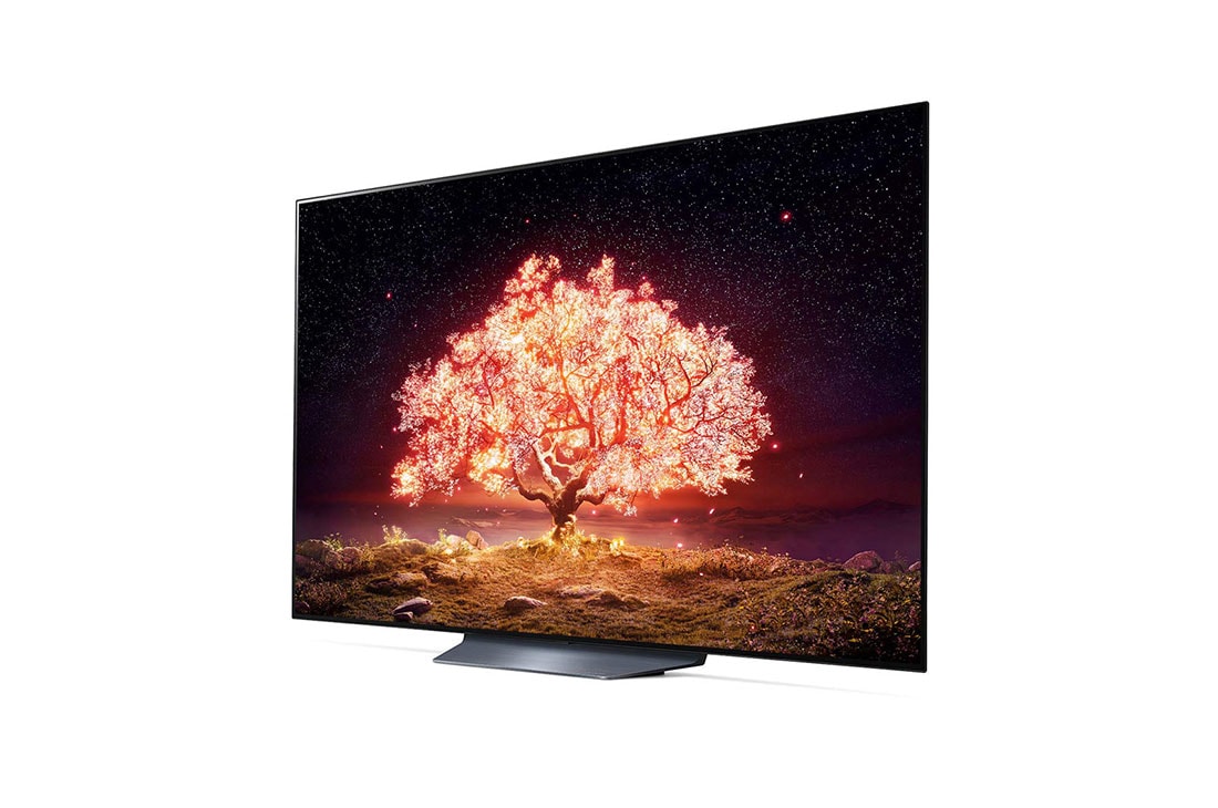 LG B1 65 inch 4K Smart OLED TV, top view, OLED65B16LA, thumbnail 3