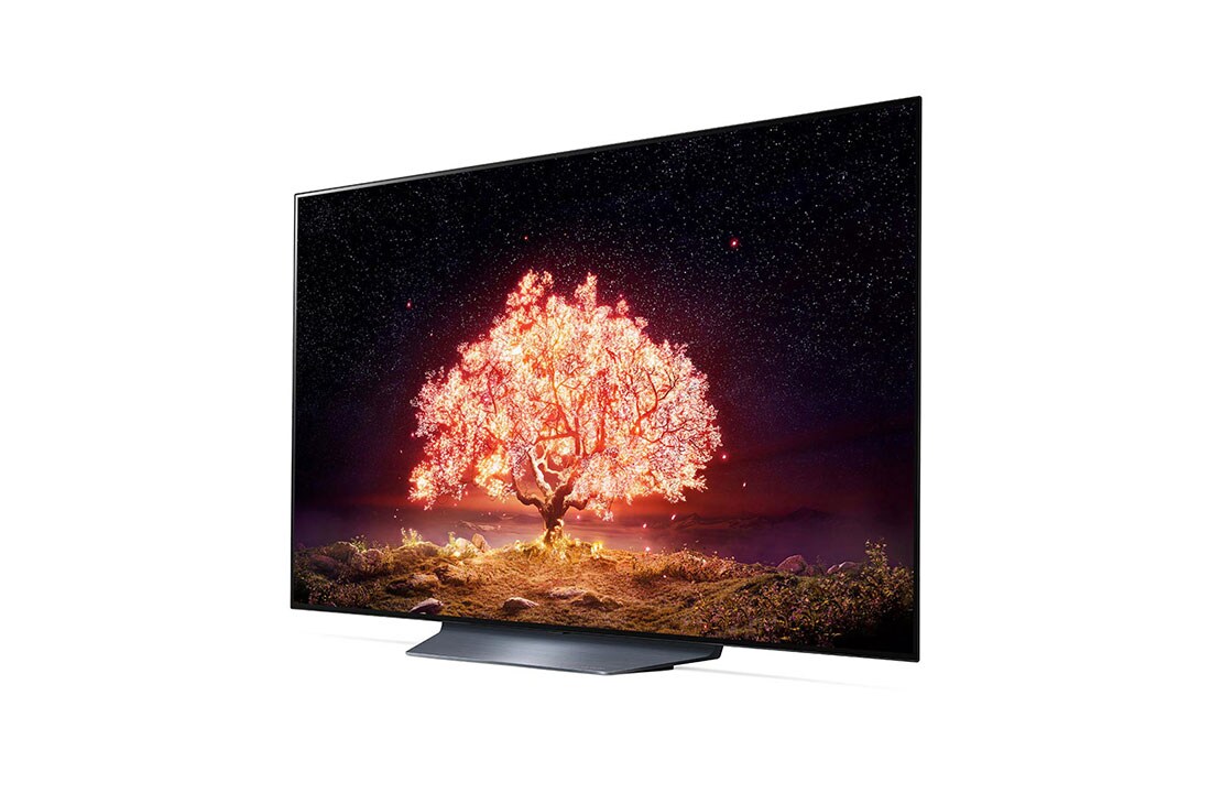 LG B1 55 inch 4K Smart OLED TV, top view, OLED55B16LA, thumbnail 3