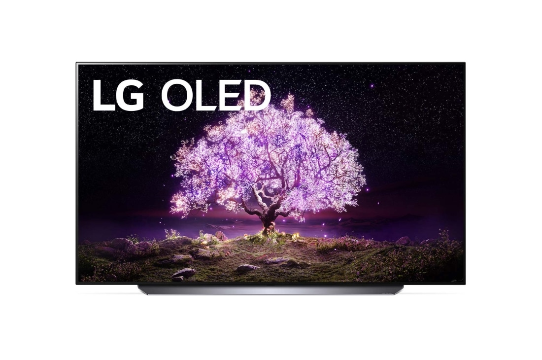 LG C1 65 inch 4K Smart OLED TV, kuva edestä, OLED65C14LB