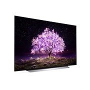 LG C1 65 inch 4K Smart OLED TV, kuva avatusta Knock on Magic-tilasta, OLED65C15LA, thumbnail 5