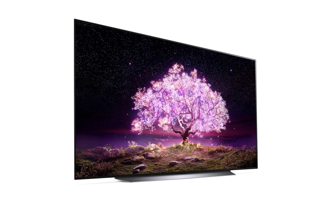LG C1 83 inch 4K Smart OLED TV, kuva avatusta Knock on Magic-tilasta, OLED83C14LA, thumbnail 5