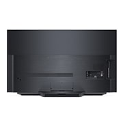 LG C1 48 inch 4K Smart OLED TV, yläosa ja säädön kuva yläpuolelta, OLED48C14LB, thumbnail 7