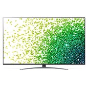 LG 50NANO886PB, kuva edestä ja täytekuva, 50NANO886PB, thumbnail 2