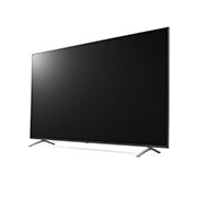 LG UP77 70-tuumainen 4K Smart UHD TV, kuva 30 astetta sivulta ja täytekuva, 70UP77006LB, thumbnail 3