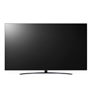 LG UP81 75-tuumainen 4K Smart UHD TV, kuva edestä ja täytekuva, 75UP81006LA, thumbnail 2