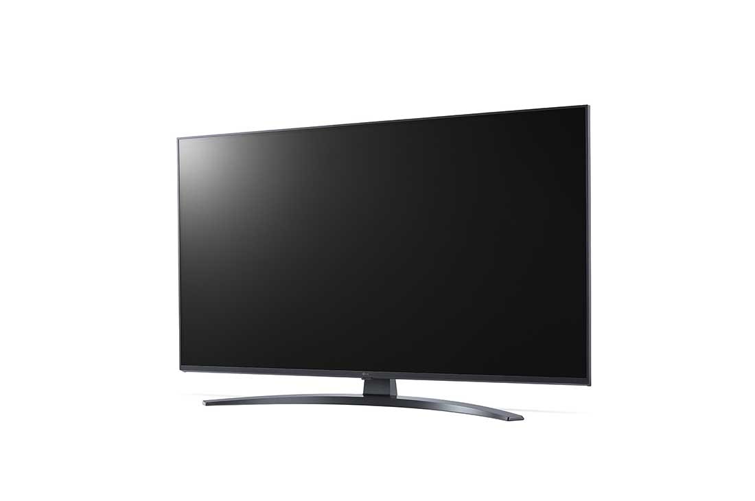 LG UP78 43-tuumainen 4K Smart UHD TV, kuva edestä ja täytekuva, 43UP78006LB, thumbnail 2