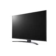 LG UP78 43-tuumainen 4K Smart UHD TV, kuva 30 astetta sivulta ja täytekuva, 43UP78006LB, thumbnail 3