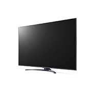 LG UP78 65-tuumainen 4K Smart UHD TV, kuva 30 astetta sivulta ja täytekuva, 65UP78006LB, thumbnail 3