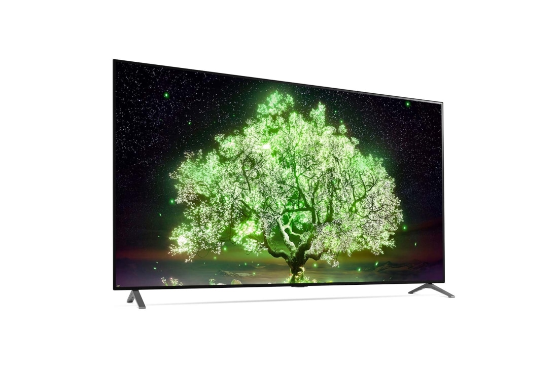 LG A1 77 inch 4K Smart OLED TV, 15 asteen sivunäkymä, OLED77A16LA, thumbnail 6