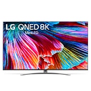 LG QNED99 86 inch 8K Smart QNED MiniLED TV, Kuva LG QNED TV:stä edestä, 86QNED996PB, thumbnail 1