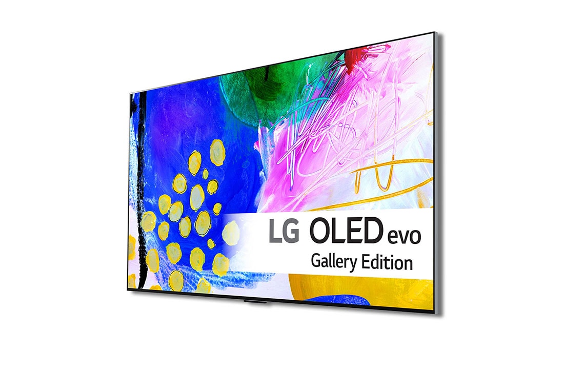 LG 55'' OLED G2 - OLED evo Gallery Edition 4K Smart TV - OLED55G26LA, kuva yläpuolelta, OLED55G26LA, thumbnail 3