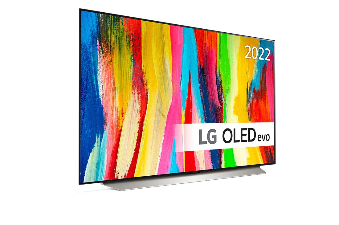 LG 48'' OLED C2 - OLED 4K Smart TV - OLED48C26LB, -30 asteen sivunäkymä, OLED48C26LB, thumbnail 3
