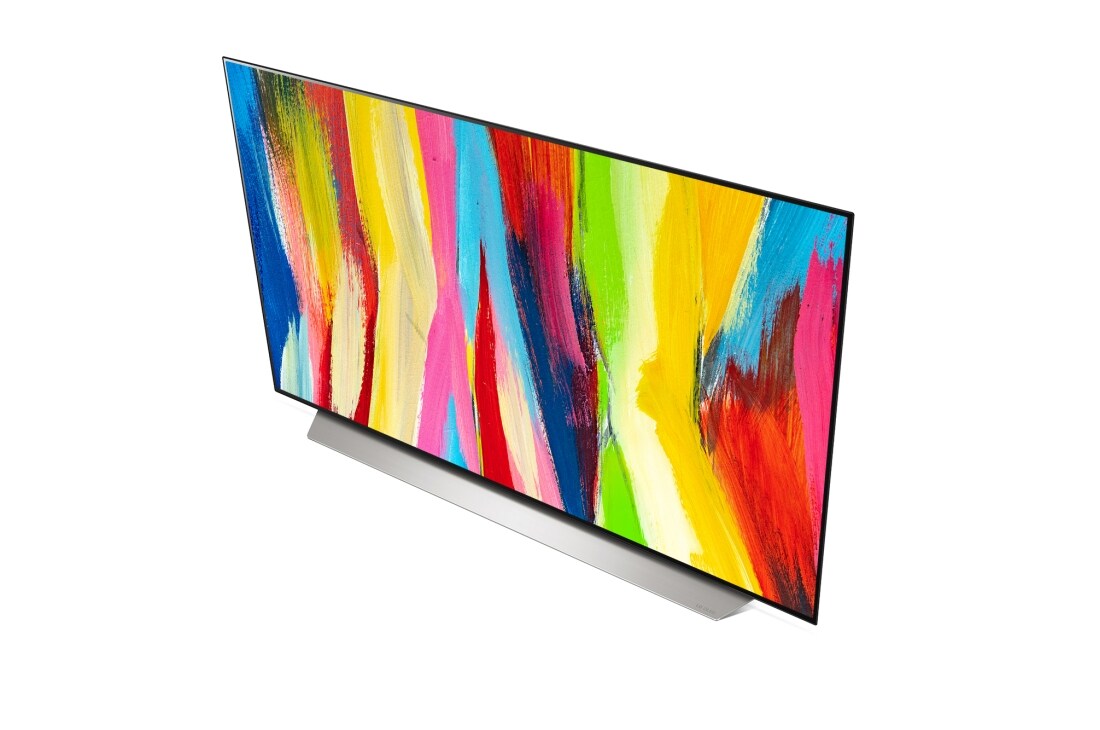 LG 48'' OLED C2 - OLED 4K Smart TV - OLED48C26LB, Näkymä kulmasta yläpuolelta, OLED48C26LB, thumbnail 9