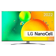 LG 50'' NANO 78 - NanoCell 4K Smart TV - 50NANO786QA, LG NanoCell TV edestä, 50NANO786QA, thumbnail 1