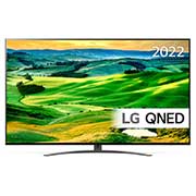 LG 75'' QNED 81 - QNED 4K Smart TV - 75QNED816QA, LG QNED -television etunäkymä, jossa on täytekuva ja tuotelogo, 75QNED816QA, thumbnail 1