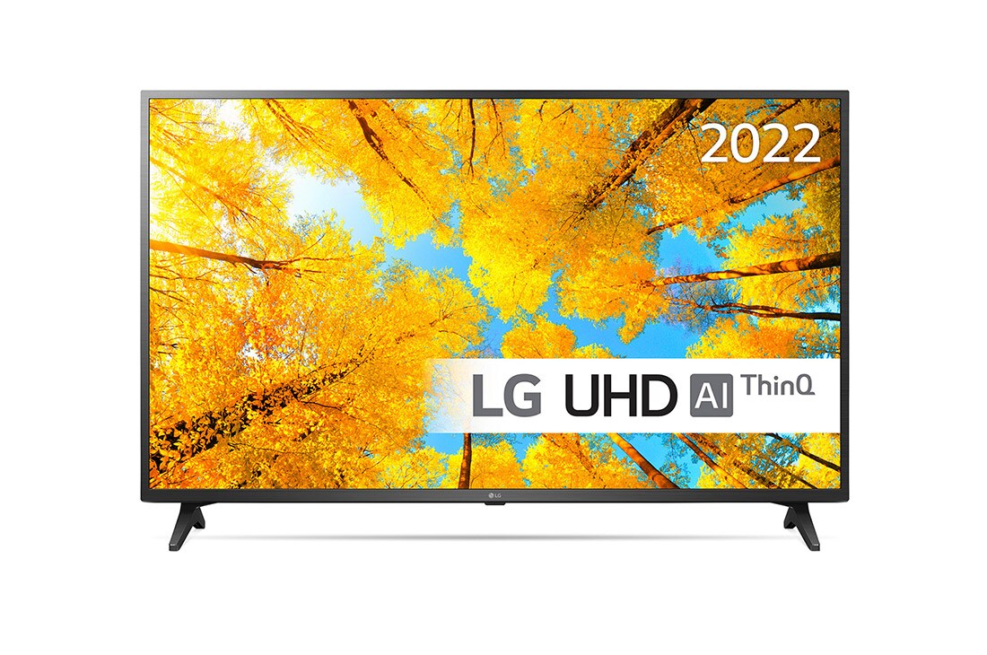 LG 65'' UQ7500 - 4K UHD Smart TV - 65UQ75006LF | LG Suomi, Kuva edestä, 65UQ75006LF