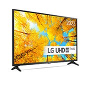 LG 65'' UQ7500 - 4K UHD Smart TV - 65UQ75006LF | LG Suomi, Sivunäkymä pienessä kulmassa, 65UQ75006LF, thumbnail 3