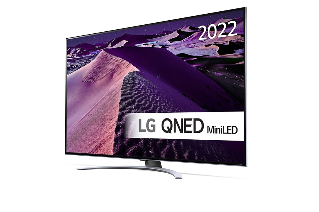 LG 55'' QNED 87 - QNED Mini LED 4K Smart TV - 55QNED876QB, kuva edestä ja täytekuva, 55QNED876QB, thumbnail 2