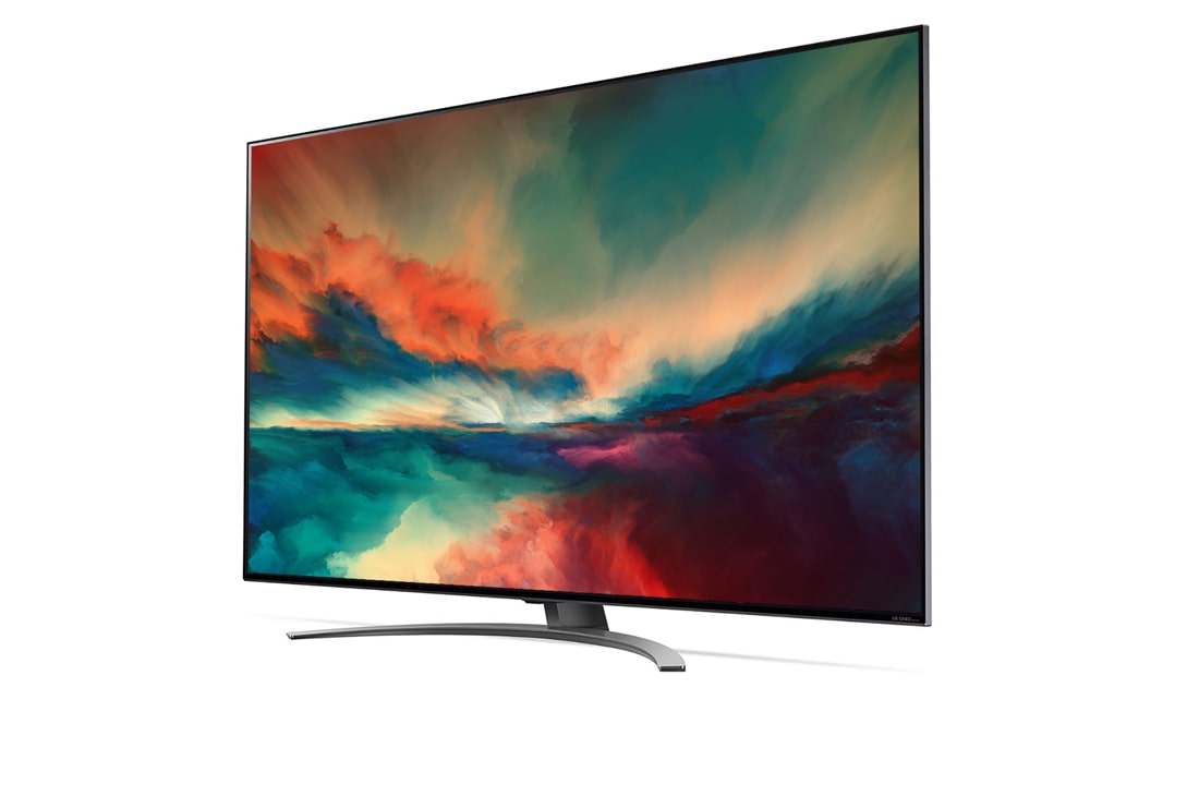 LG 55'' QNED 86 - QNED Mini LED 4K Smart TV - 55QNED866QA, kuva edestä ja täytekuva, 55QNED866QA, thumbnail 2