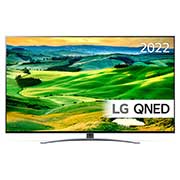 LG 75'' QNED 82 - QNED 4K Smart TV - 75QNED826QB, LG QNED -television etunäkymä, jossa on täytekuva ja tuotelogo, 75QNED826QB, thumbnail 1