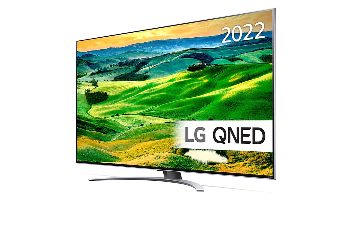 LG 55'' QNED 82 - QNED 4K Smart TV - 55QNED826QB, kuva edestä ja täytekuva, 55QNED826QB, thumbnail 2