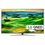 LG 55'' QNED 82 - QNED 4K Smart TV - 55QNED826QB, LG QNED -television etunäkymä, jossa on täytekuva ja tuotelogo, 55QNED826QB, thumbnail 1