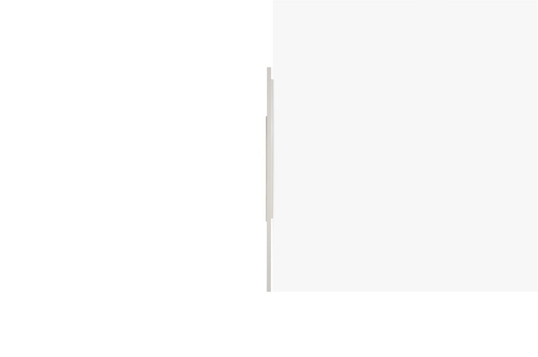 LG OLED | Objet Collection Easel, Easel sivulta katsottuna linjanäkymässä, linjassa seinän kanssa., 65ART90E6QA, thumbnail 10