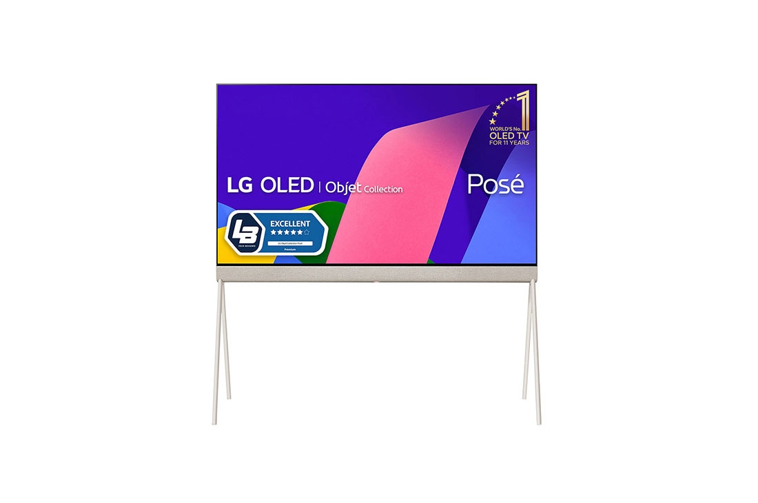 LG OLED | Objet Collection Posé, Posé edestä., 55LX1Q6LA