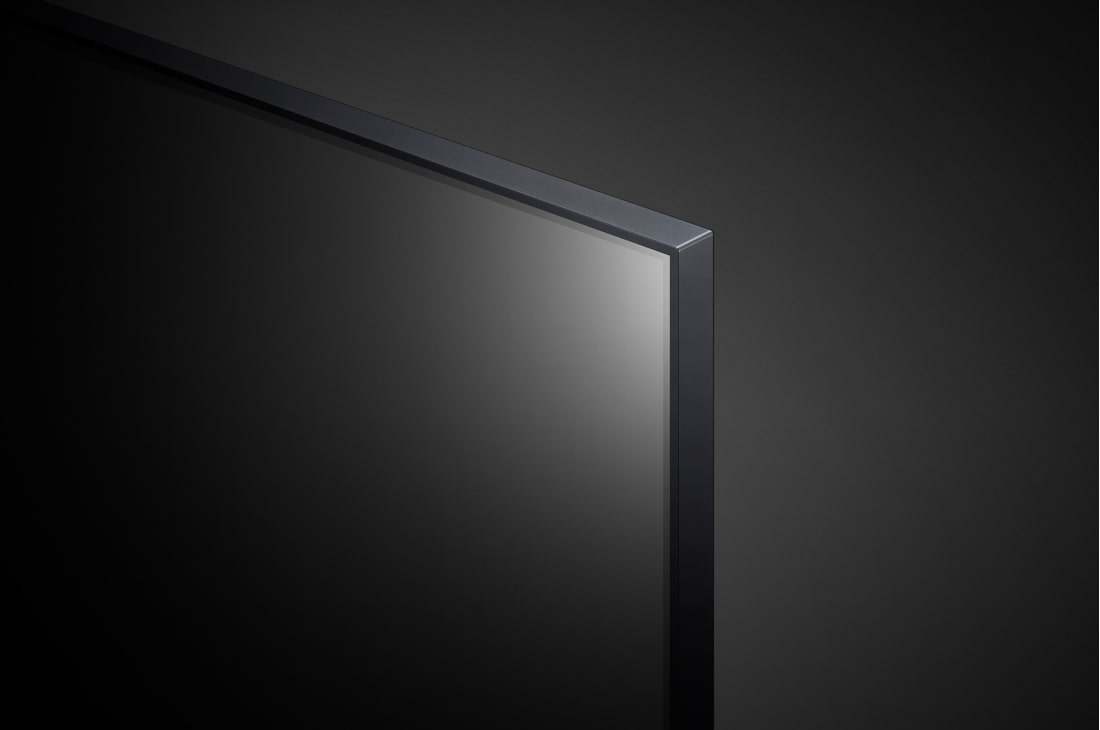 LG 86'' UHD UR78 - 4K TV (2023), lähikuva reunasta, 86UR78006LB, thumbnail 9