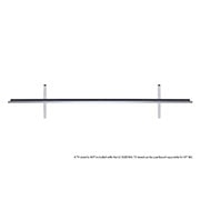 LG Maailman ensimmäinen 97 tuuman True Wireless LG SIGNATURE OLED M3 -televisio 4K 120Hz videon- ja äänensiirrolla , Ylhäältä otettu kuva, jossa on LG OLED M3, OLED97M39LA, thumbnail 5