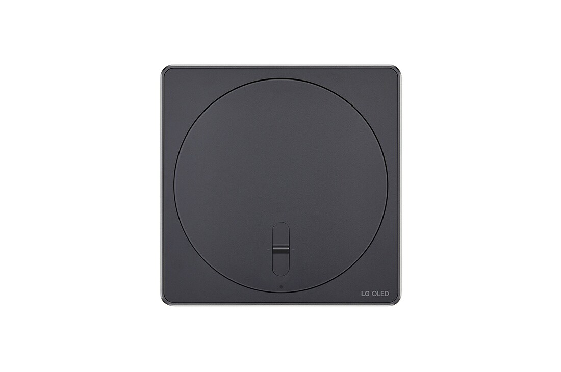 LG Maailman ensimmäinen 83 tuuman True Wireless LG OLED evo AI M3 -televisio 4K 120Hz videon- ja äänensiirrolla , Ylhäältä otettu kuva, jossa on Zero Connect Box, OLED83M39LA, thumbnail 11