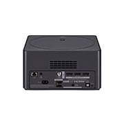 LG Maailman ensimmäinen 83 tuuman True Wireless LG OLED evo AI M3 -televisio 4K 120Hz videon- ja äänensiirrolla , Takaa otettu kuva, jossa on Zero Connect Box, OLED83M39LA, thumbnail 10